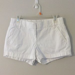 J.Crew | Broken-in Chino White Shorts